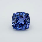 Tanzanite 1PC Large 12x12 MM Cushion Faceted Blue High-Quality Semi Precious Loose Gems