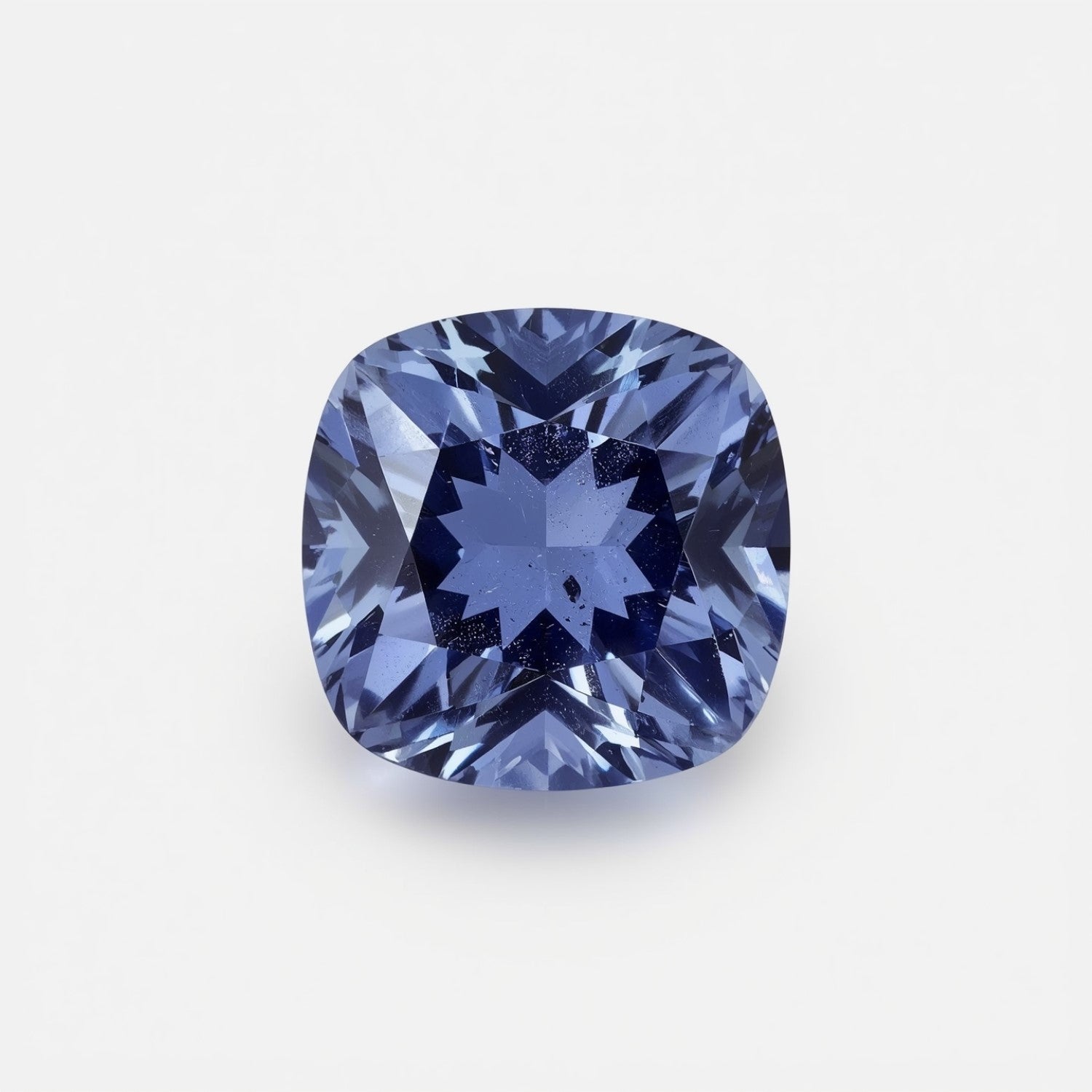 Tanzanite 1PC Chunky 13x13 MM Cushion Faceted Blue Natural Semi Precious Loose Gemstone Второстепенное изображение товара