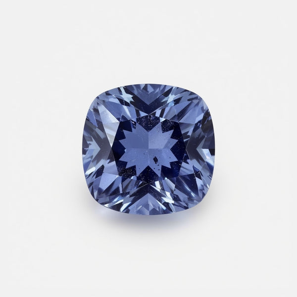 Tanzanite 1PC Chunky 13x13 MM Cushion Faceted Blue Natural Semi Precious Loose Gemstone