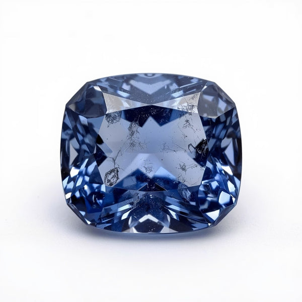 Tanzanite 1PC Chunky 15x15 MM Cushion Faceted Blue Superior Semi Precious Gems