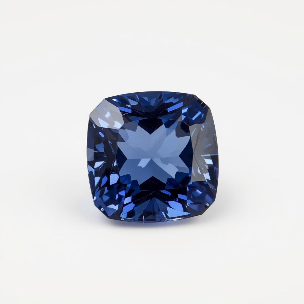 Tanzanite 1PC Tiny 6x6 MM Cushion Faceted Blue Polished Semi Precious Loose Gemstones