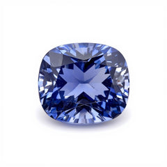 Tanzanite 1PC Tiny 6x6 MM Cushion Faceted Blue Polished Semi Precious Loose Gemstones