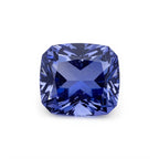 Tanzanite 1PC Small 7x7 MM Cushion Faceted Blue Splendid Semi Precious Gems