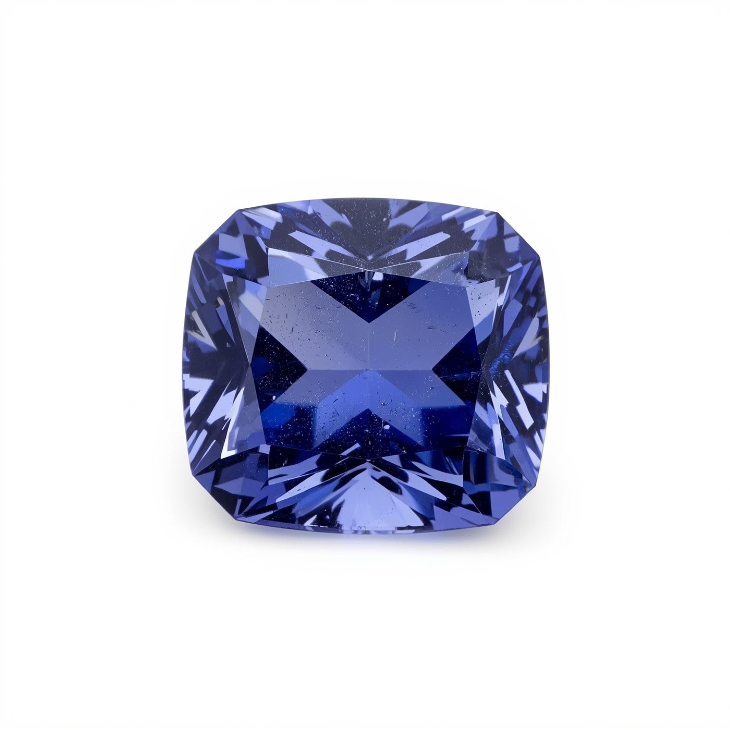 Tanzanite 1PC Small 7x7 MM Cushion Faceted Blue Splendid Semi Precious Gems