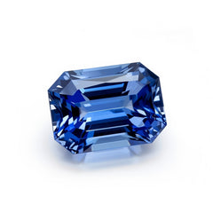 Tanzanite 1PC Large 10x14 MM Emerald Faceted Blue Brilliant Semi Precious Loose Gems