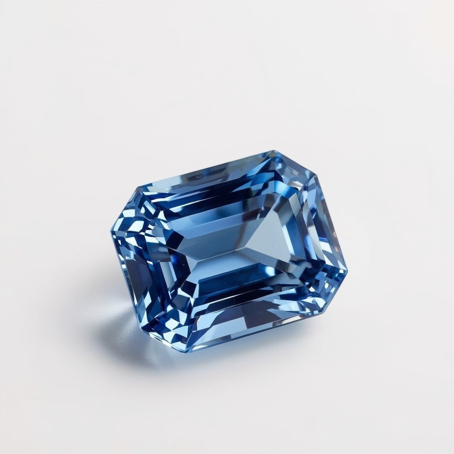 Tanzanite 1PC Large 10x14 MM Emerald Faceted Blue Brilliant Semi Precious Loose Gems