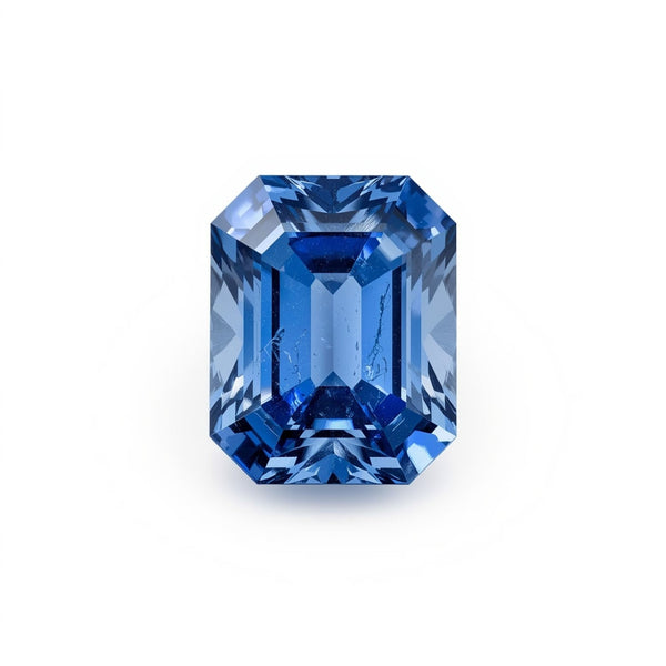 Tanzanite 1PC Chunky 13x18 MM Emerald Faceted Blue Polished Semi Precious Loose Gemstones