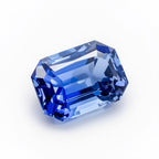 Tanzanite 1PC Chunky 15x20 MM Emerald Faceted Blue Splendid Semi Precious Gems