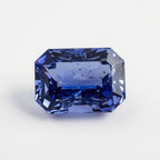 Tanzanite 1PC Small 7x9 MM Emerald Faceted Blue High-Quality Semi Precious Loose Gemstones
