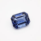 Tanzanite 1PC Large 8x12 MM Emerald Faceted Blue Pure Semi Precious Loose Gemstones