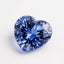 Tanzanite 1PC Large 10x10 MM Heart Faceted Blue Shine Semi Precious Loose Gemstones