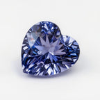 Tanzanite 1PC Large 12x12 MM Heart Faceted Blue High-Quality Semi Precious Loose Gems