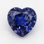 Tanzanite 1PC Chunky 16x16 MM Heart Faceted Blue Pure Semi Precious Loose Gems