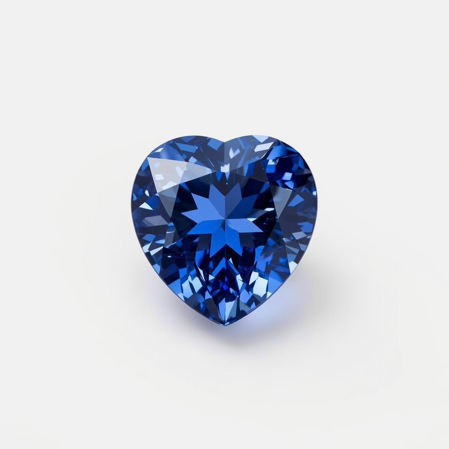 Tanzanite 10PC Tiny 3x3 MM Heart Faceted Blue Fiery Semi Precious Gems Secondary image