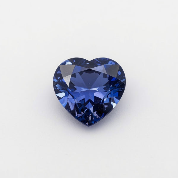 Tanzanite 1PC Tiny 5x5 MM Heart Faceted Blue Sparkling Semi Precious Loose Gemstone