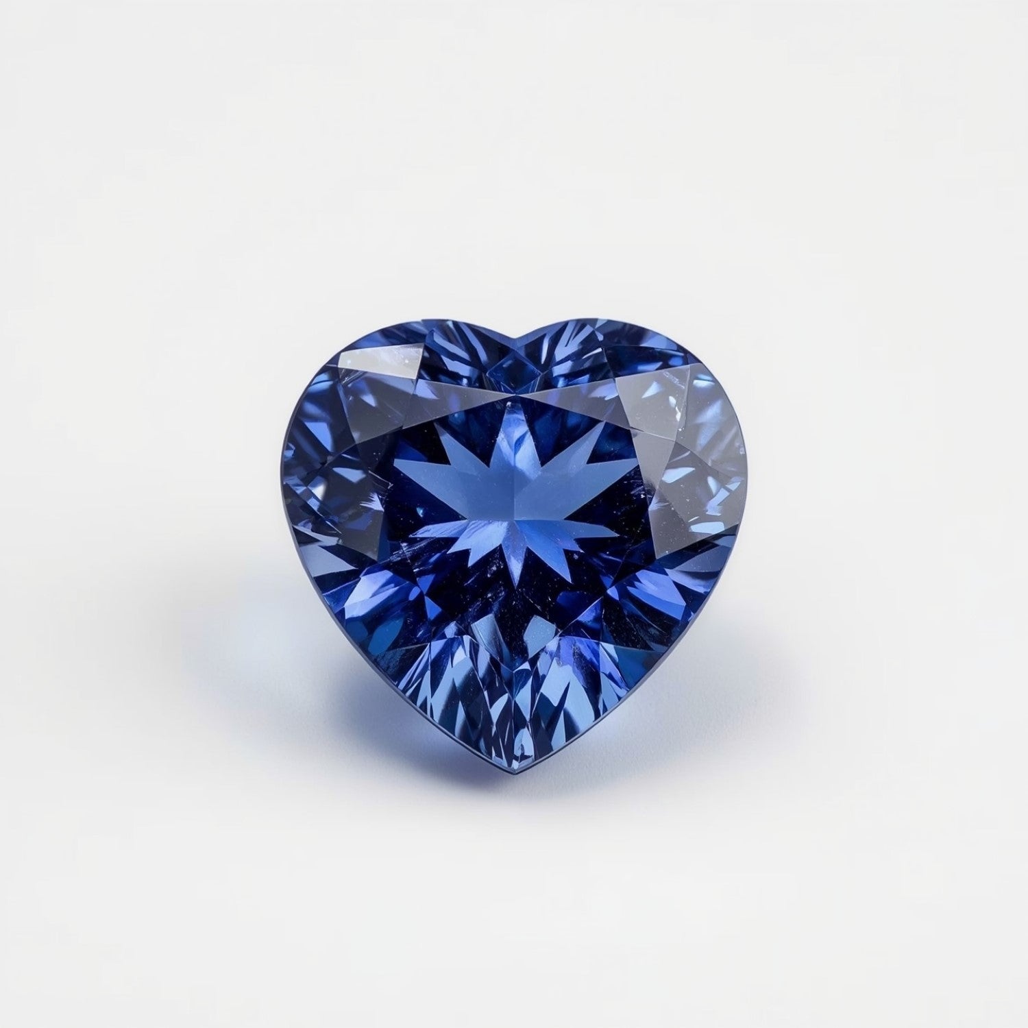 Tanzanite 1PC Tiny 6x6 MM Heart Faceted Blue Polished Semi Precious Loose Gemstones Второстепенное изображение товара