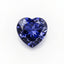 Tanzanite 1PC Small 7x7 MM Heart Faceted Blue Splendid Semi Precious Gems