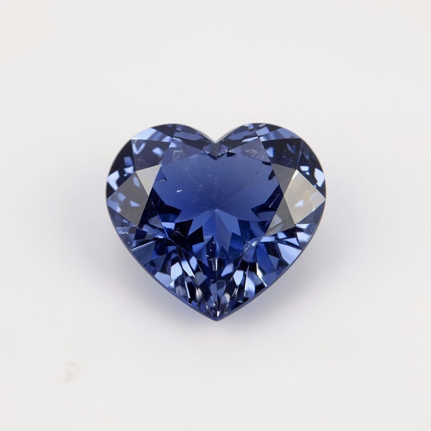 Tanzanite 1PC Small 7x7 MM Heart Faceted Blue Splendid Semi Precious Gems