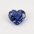 Tanzanite 1PC Small 7x7 MM Heart Faceted Blue Splendid Semi Precious Gems