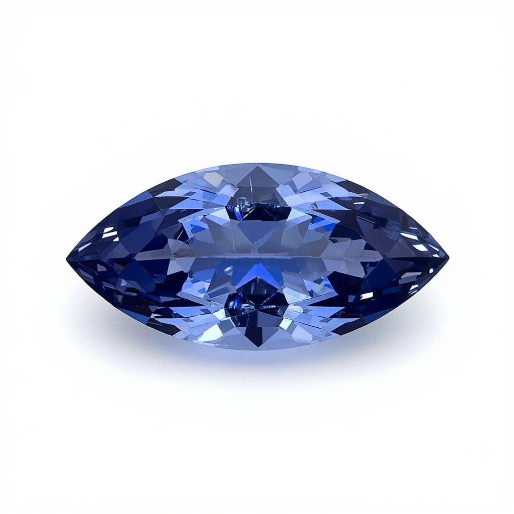 Tanzanite 1PC Tiny 4x8 MM Marquise Faceted Blue High-Quality Semi Precious Loose Gemstones