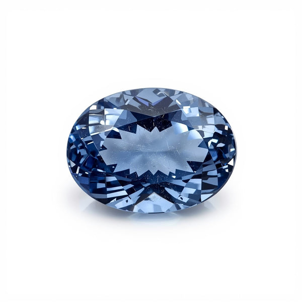 Tanzanite 1PC Large 10x12 MM Oval Faceted Blue Sparkling Semi Precious Gems