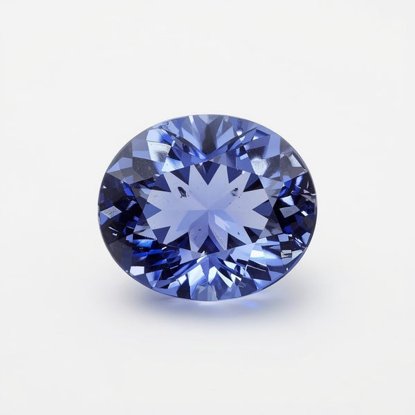 Tanzanite 1PC Large 10x12 MM Oval Faceted Blue Sparkling Semi Precious Gems