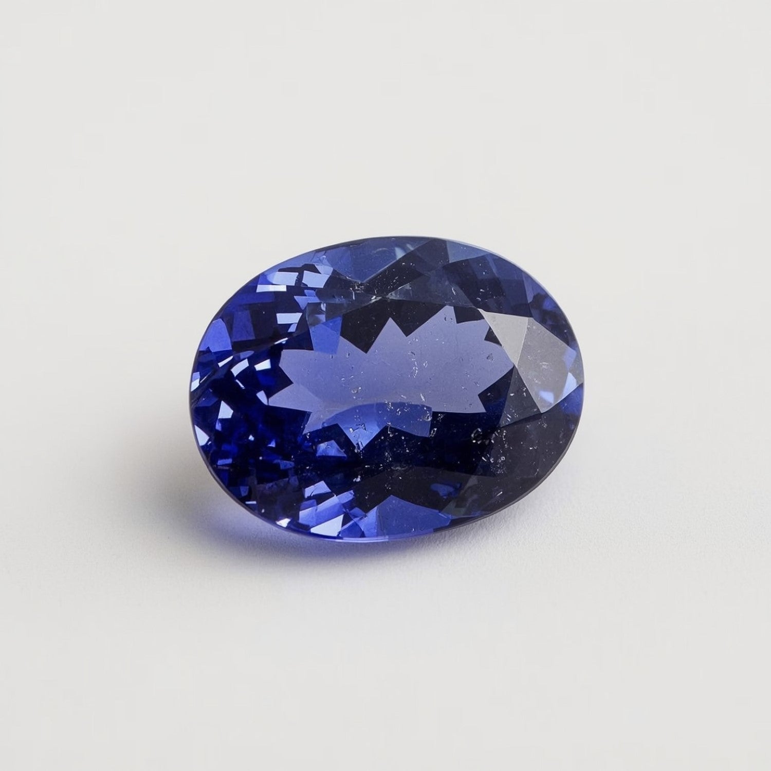 Tanzanite 1PC Medium 8x10 MM Oval Faceted Blue Pure Semi Precious Loose Gems