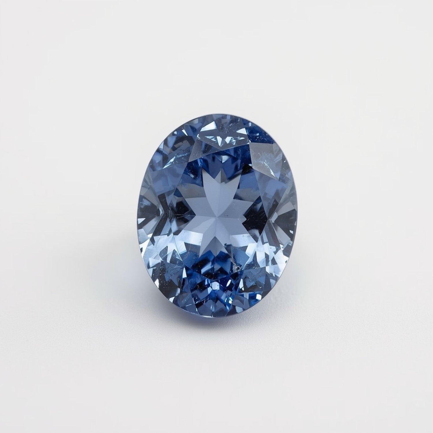 Tanzanite 1PC Large 8x12 MM Oval Faceted Blue Brilliant Semi Precious Loose Gemstones Второстепенное изображение товара