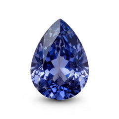 Tansanit 1PC Groß 10x12 MM Birne Facettiert Blau Superior Halbedelstein Lose Edelstein