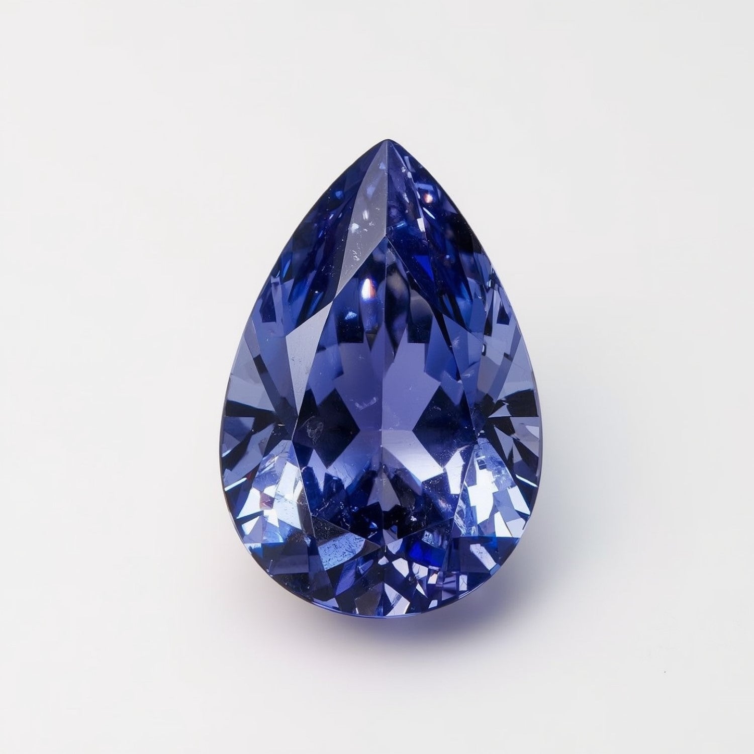 Tanzanite 1PC Large 10x12 MM Pear Faceted Blue Superior Semi Precious Loose Gemstone