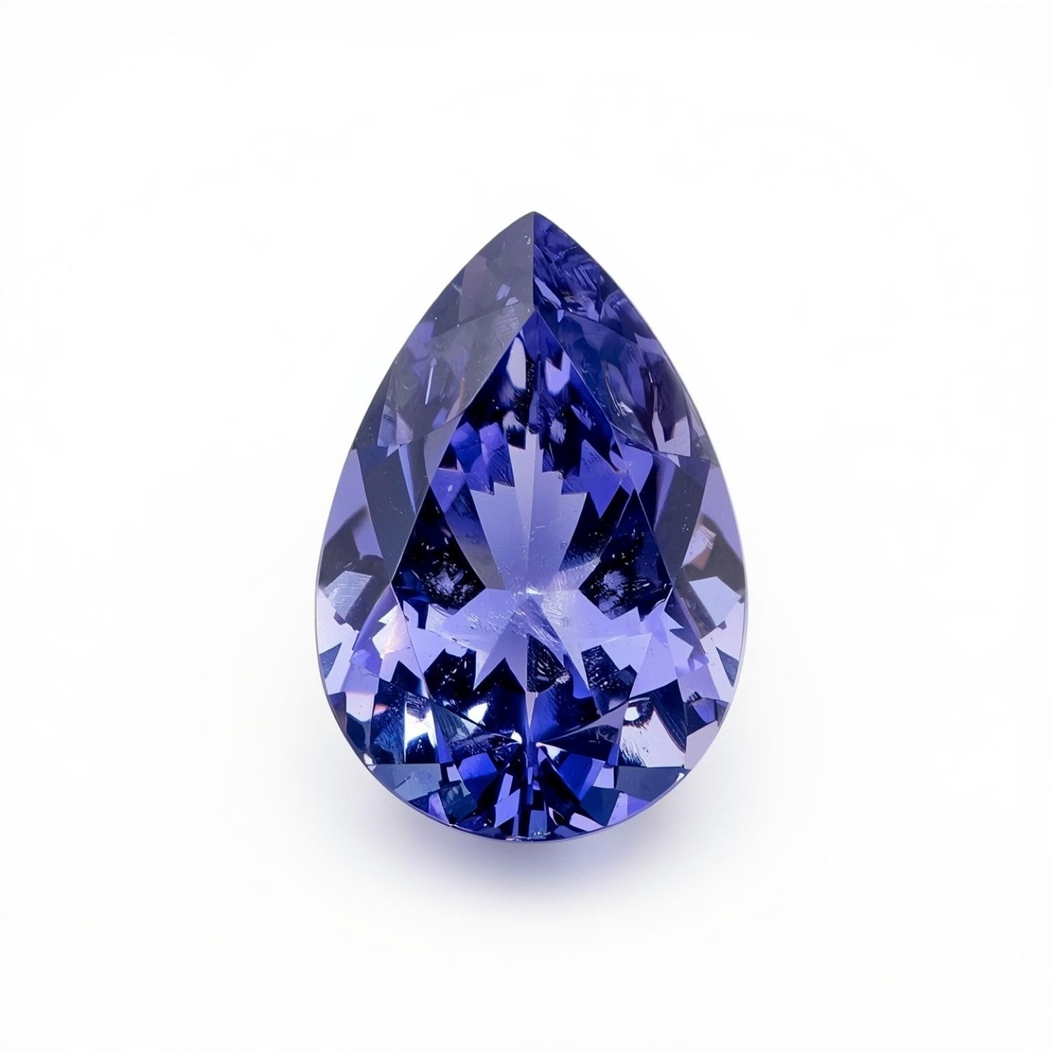 Tanzanite 1PC Large 10x14 MM Pear Faceted Blue Pure Semi Precious Loose Gemstones