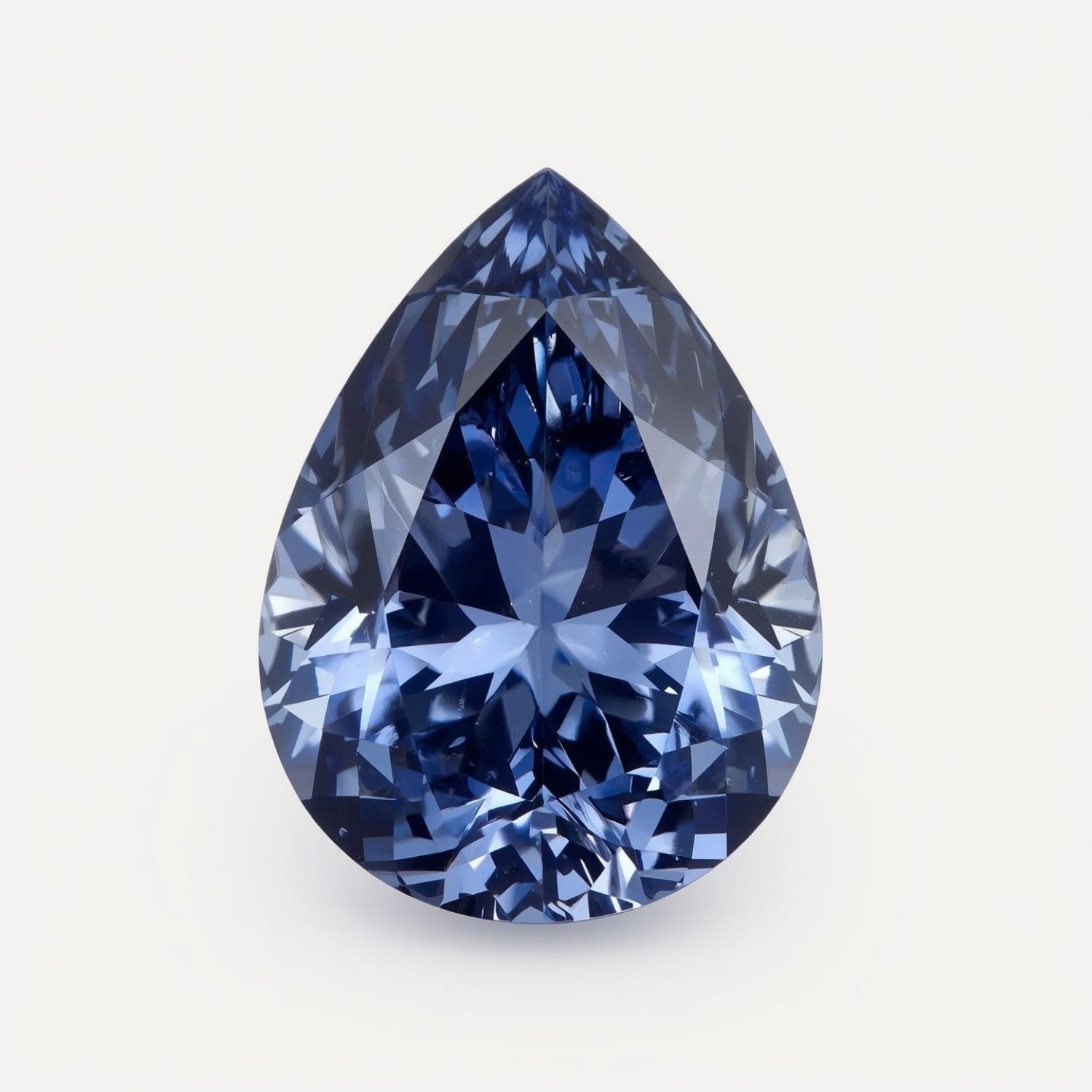 Tanzanite 1PC Chunky 12x16 MM Pear Faceted Blue Fiery Semi Precious Gems Secondary image