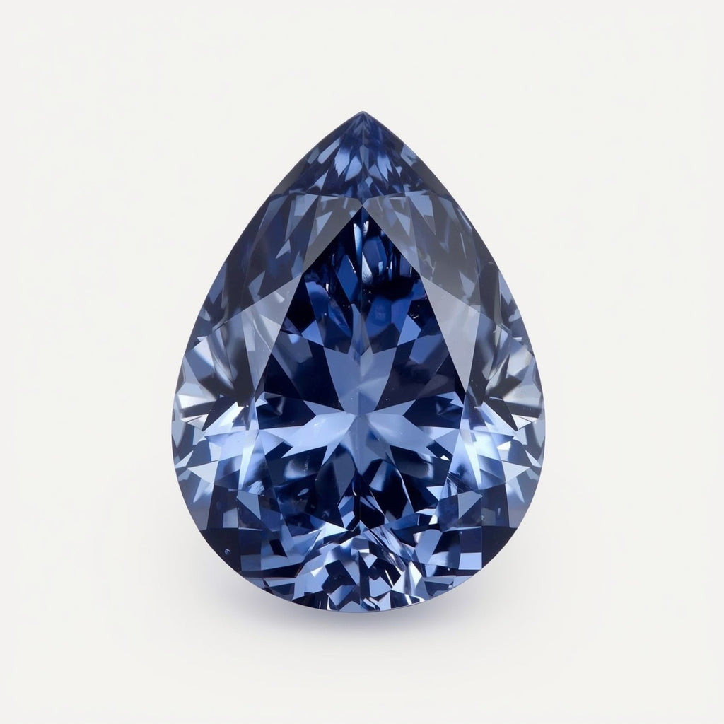 Tanzanite 1PC Chunky 12x16 MM Pear Faceted Blue Fiery Semi Precious Gems