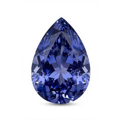 Tanzanite 1PC Chunky 13x18 MM Pear Faceted Blue Brilliant Semi Precious Loose Gems