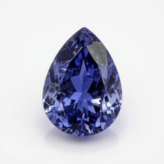 Tanzanite 1PC Chunky 13x18 MM Pear Faceted Blue Brilliant Semi Precious Loose Gems