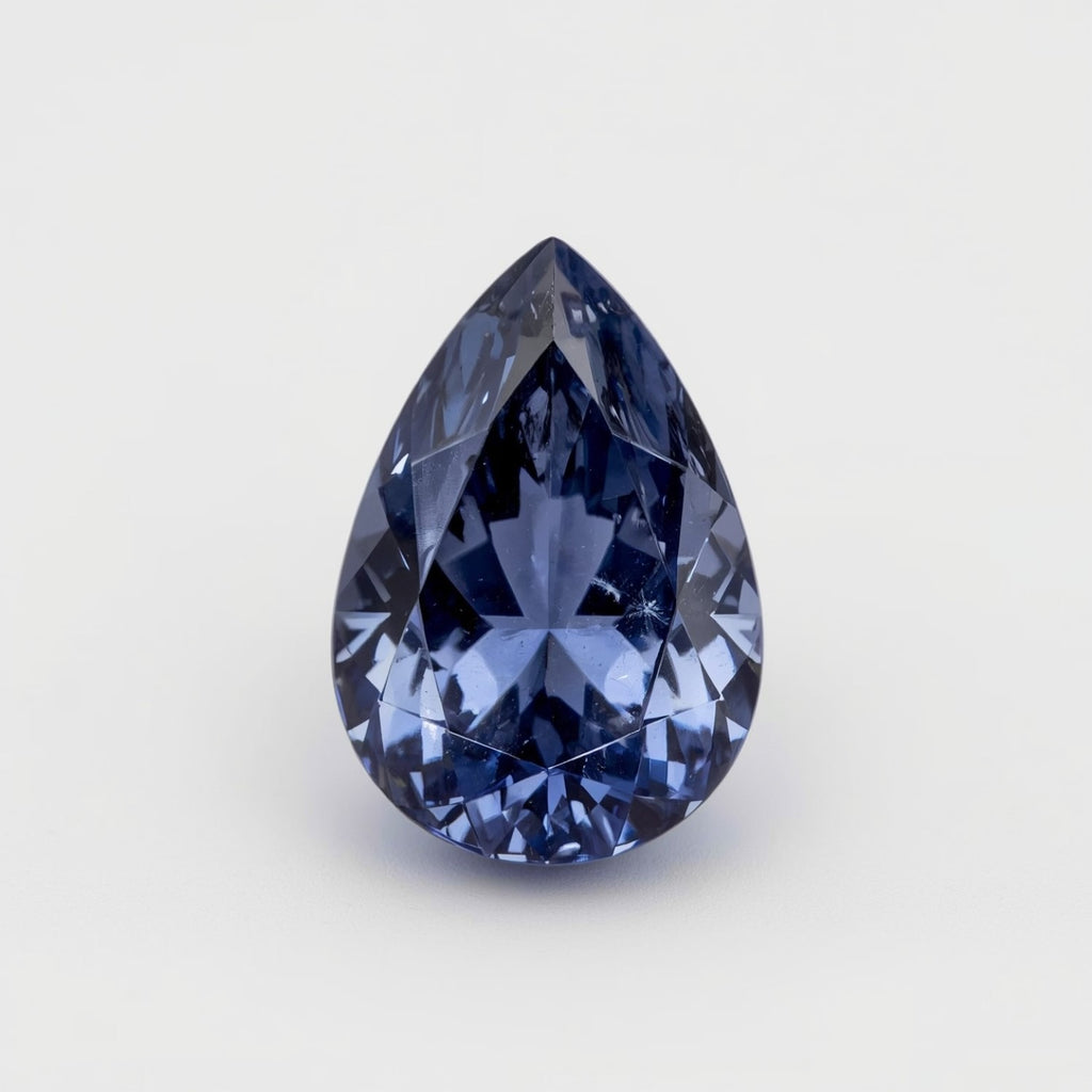 Tanzanite 1PC Small 7x9 MM Pear Faceted Blue Shine Semi Precious Loose Gems