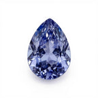 Tanzanite 1PC Medium 8x10 MM Pear Faceted Blue High-Quality Semi Precious Loose Gemstones