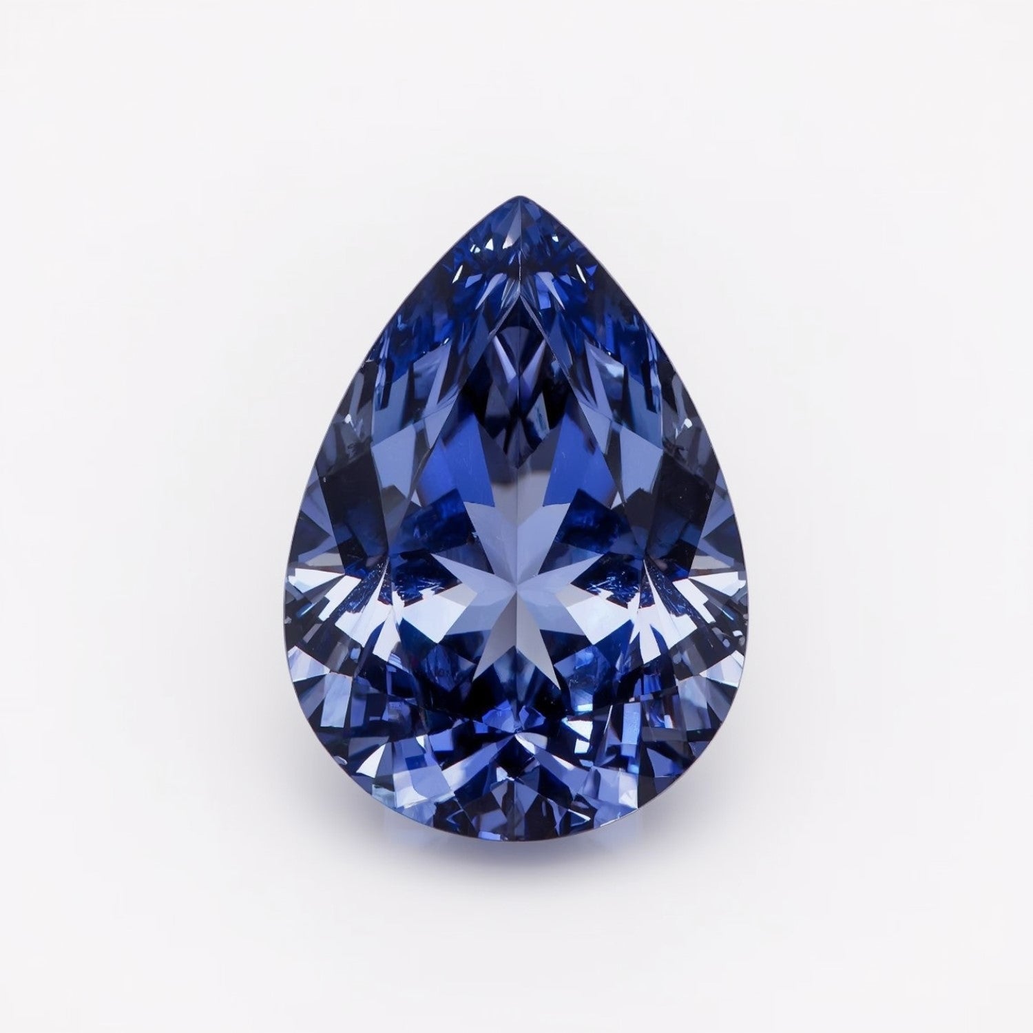 Tanzanite 1PC Large 8x12 MM Pear Faceted Blue Genuine Semi Precious Loose Gems