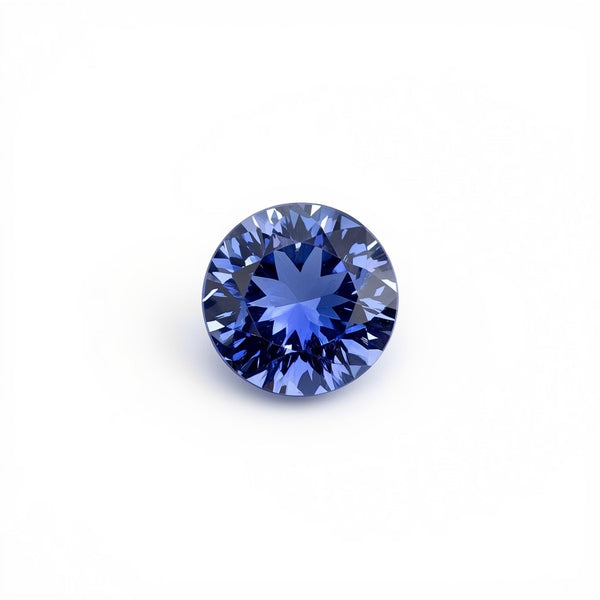 Tanzanite 10PC Tiny 3x3 MM Round Faceted Blue Fiery Semi Precious Gems