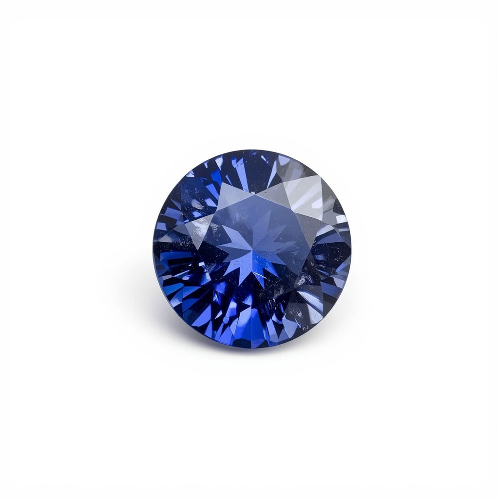 Tanzanite 1PC Medium 9x9 MM Round Faceted Blue Lustrous Semi Precious Loose Gemstone