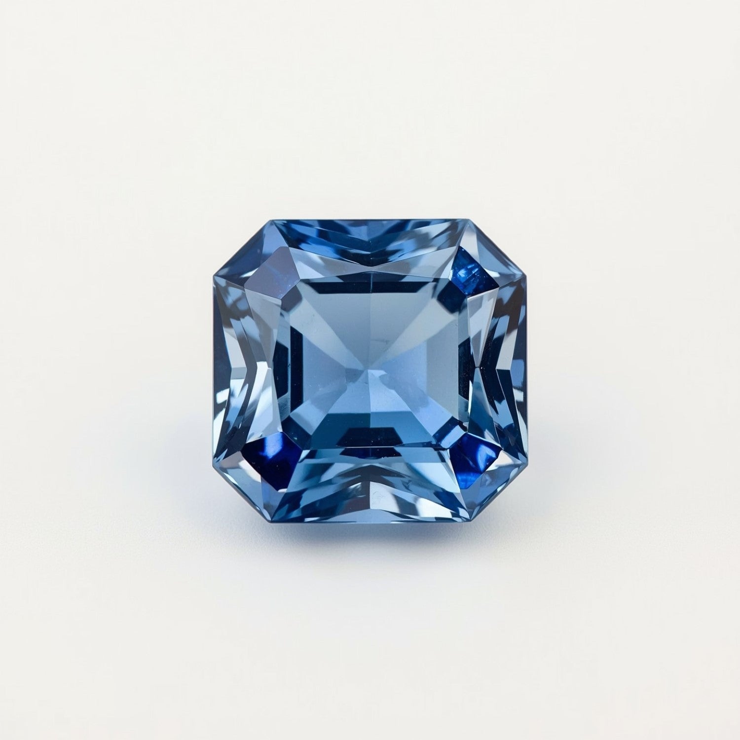 Tanzanite 1PC Large 12x12 MM Square Faceted Blue High-Quality Semi Precious Loose Gems