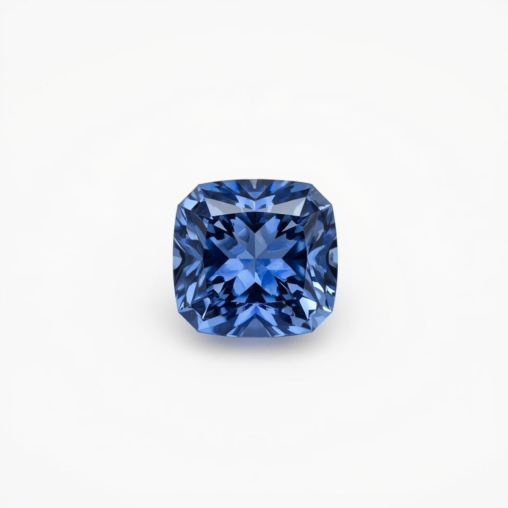 Tanzanite 10PC Tiny 3x3 MM Square Faceted Blue Fiery Semi Precious Gems