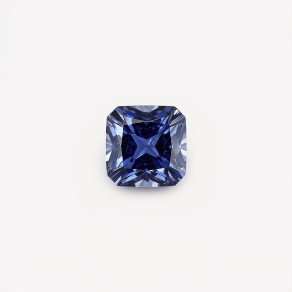 Tanzanite 10PC Tiny 3x3 MM Square Faceted Blue Fiery Semi Precious Gems