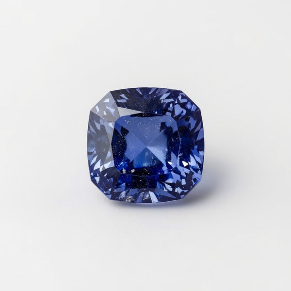 Tanzanite 1PC Tiny 5x5 MM Square Faceted Blue Sparkling Semi Precious Loose Gemstone