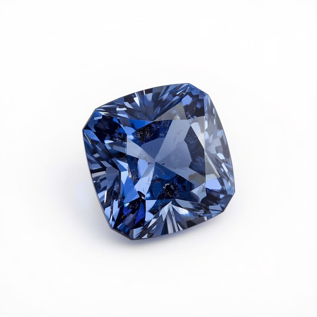 Tanzanite 1PC Medium 9x9 MM Square Faceted Blue Lustrous Semi Precious Loose Gemstone