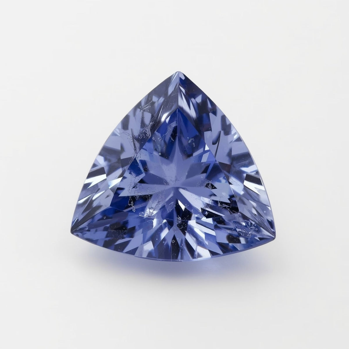 Tanzanite 1PC Chunky 13x13 MM Triangle Faceted Blue Natural Semi Precious Loose Gemstone