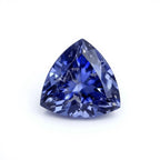 Tanzanite 1PC Chunky 16x16 MM Triangle Faceted Blue Pure Semi Precious Loose Gems