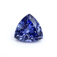 Tanzanite 1PC Chunky 16x16 MM Triangle Faceted Blue Pure Semi Precious Loose Gems