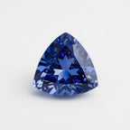 Tanzanite 1PC Chunky 16x16 MM Triangle Faceted Blue Pure Semi Precious Loose Gems