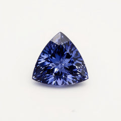 Tanzanite 10PC Tiny 4x4 MM Triangle Faceted Blue Brilliant Semi Precious Loose Gems